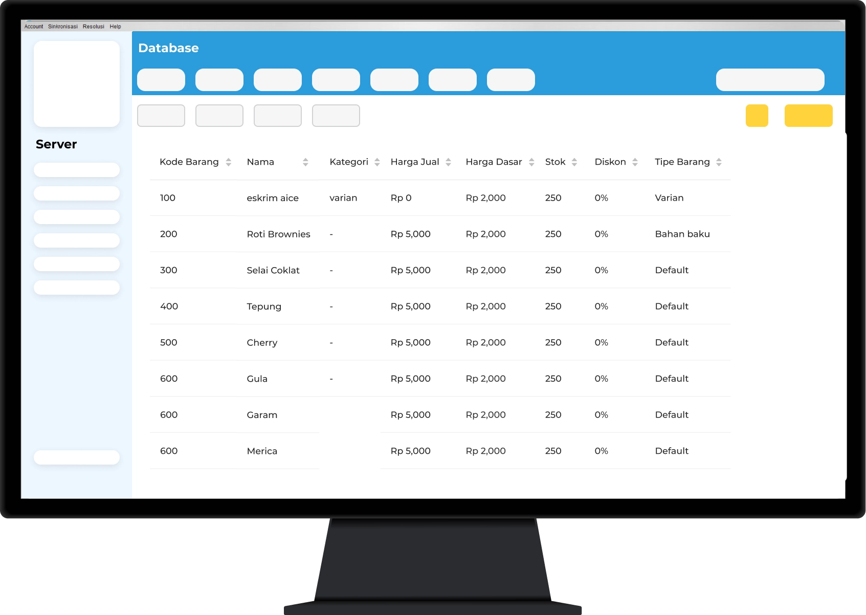 Aplikasi Kasir Offline